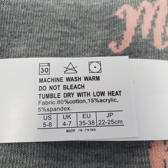 NEW Bridal Socks Lot Of 3 Bride Bridesmaid Maid Of Honor Gray Ankle US Size 5-8 - Picture 5 of 6